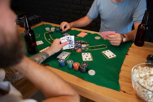 Live blackjack table with dealer and video feed on goldwing